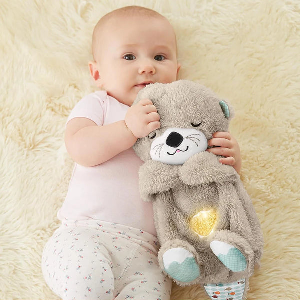 Baby Soothing Otter Plush Sleeping Companion