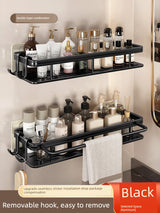 Punch-Free Toilet Sink Wall-Mounted Storage Rack