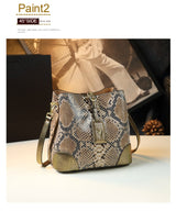 Fashion Serpentine Leather Bag