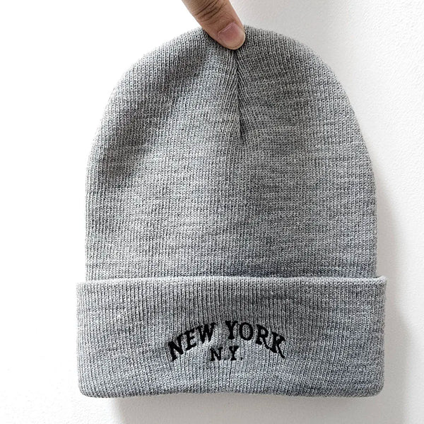 Embroidery Design NEW YORK NY Beanies