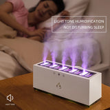 Heavy Fog Air Humidifier with RGB LED Lamp & Sound Rhythm Spray