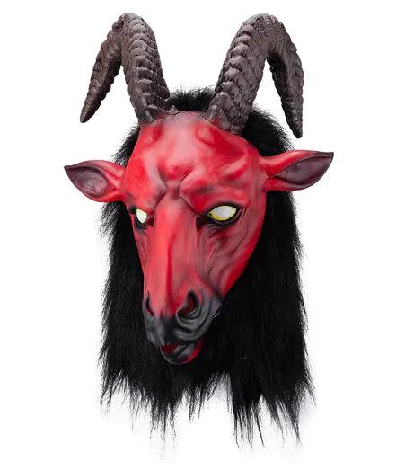 Horror Horned Goat Halloween Mask