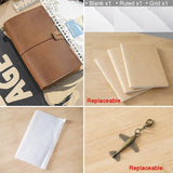 Genuine Leather Notebook - Journal Sketchbook Planner