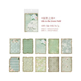 30pcs/pack Gentle Wind Series Retro Dyeing Journal Paper