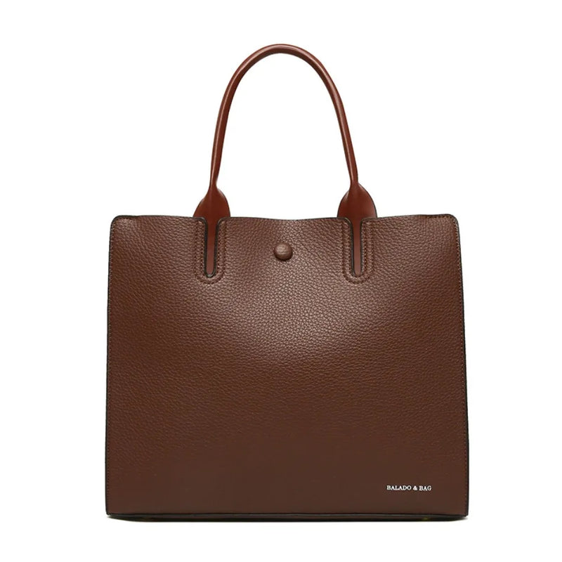 High Quality Soft Leather Tote Handbag