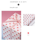 Pink Bouquet Gift Wrap Paper