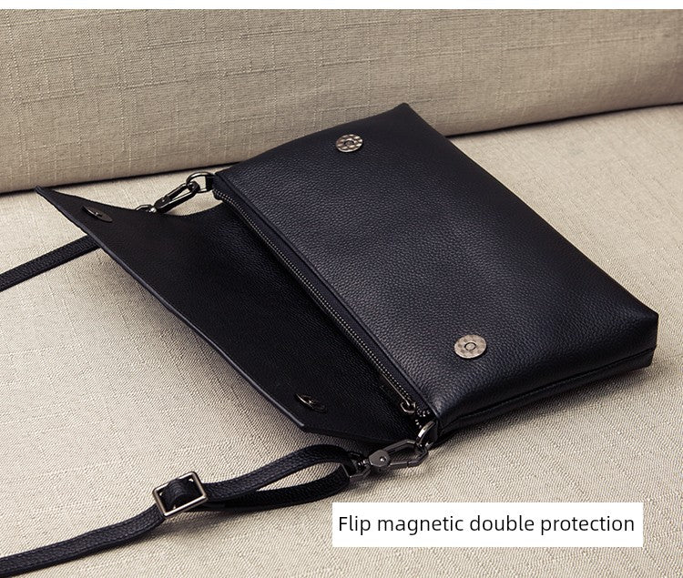 First Layer Cattlehide Leather Fashion Crossbody Bag