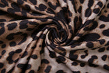 Autumn and Winter New Women's Clothing INS Sexy V-neck Backless Strap Slim Leopard Print Dress Women