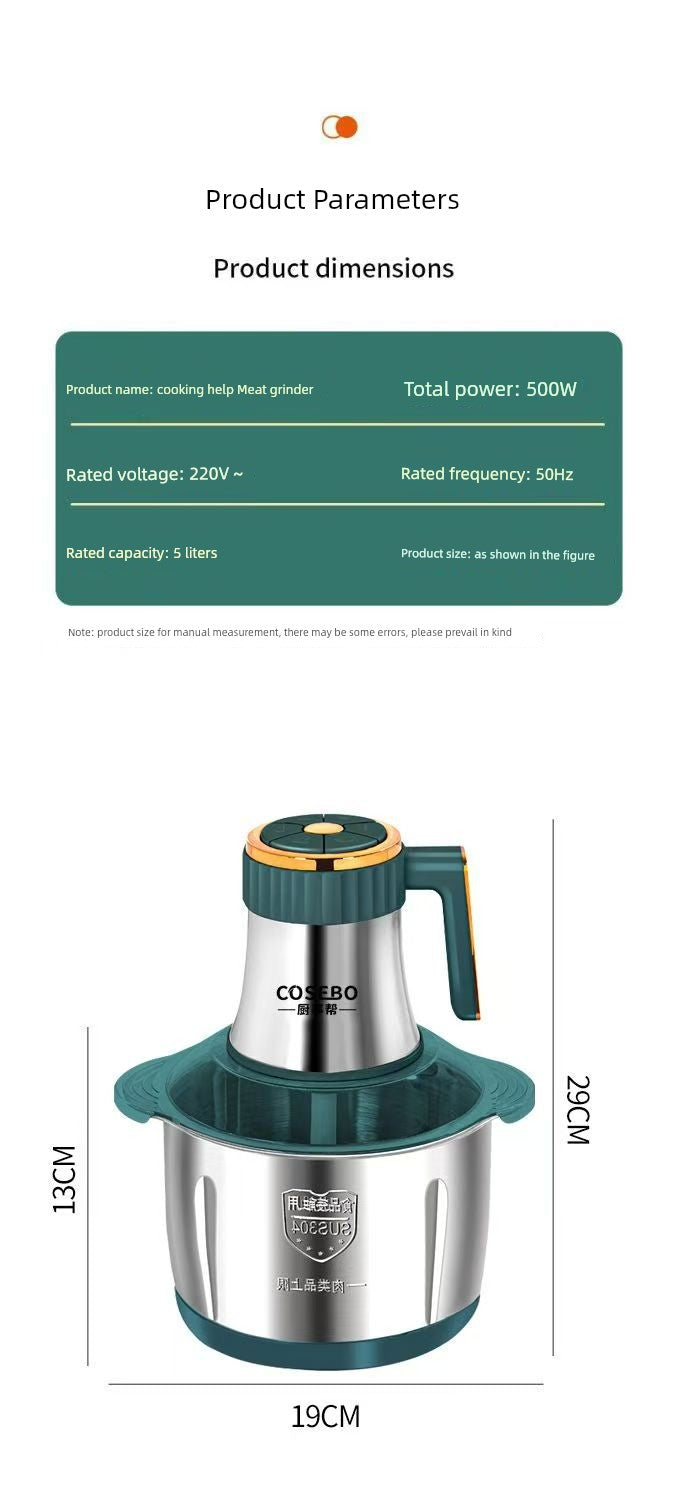 German Cosebo Small Meat and Vegetable Grinder