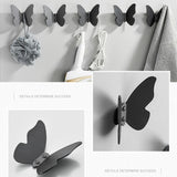 Wall Mounted Butterfly Hooks