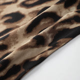 Fashion Leopard Print Long Skirt