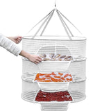 3-Tier Portable Mesh Herb Hanging Dryer