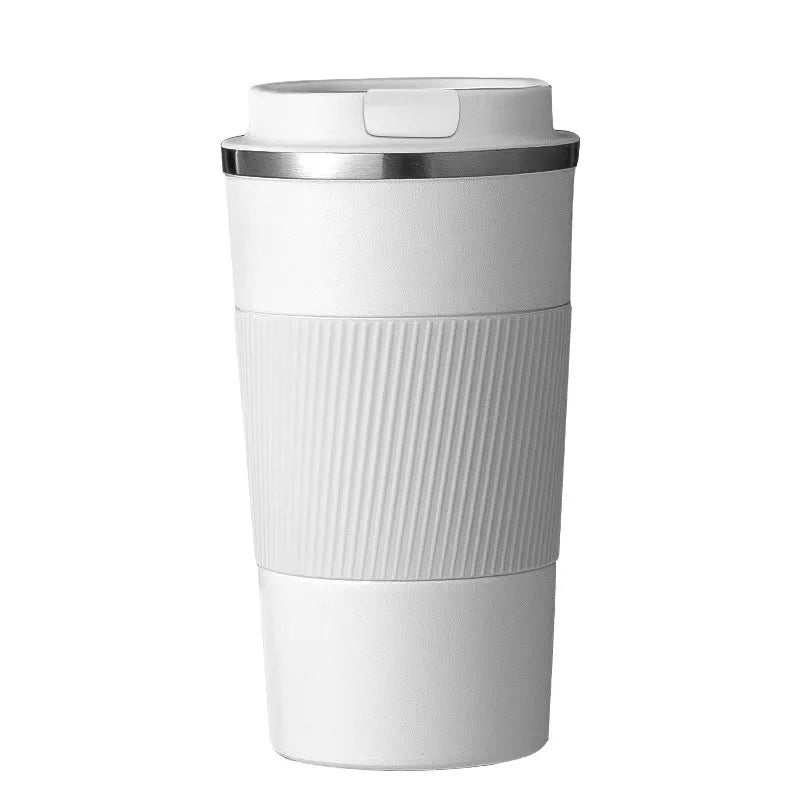 510ml Stainless Steel Coffee Cup Thermal Mug - Non-slip Travel Insulated Bottle