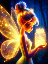 Tinker Bell Fairy DIY Mosaic