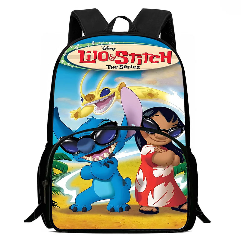 Cute Disney's Stitch Backpack - Large Capacity