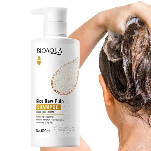 Rice Water Shampoo – Volumizing Shampoo for Brittle and Dry Hair