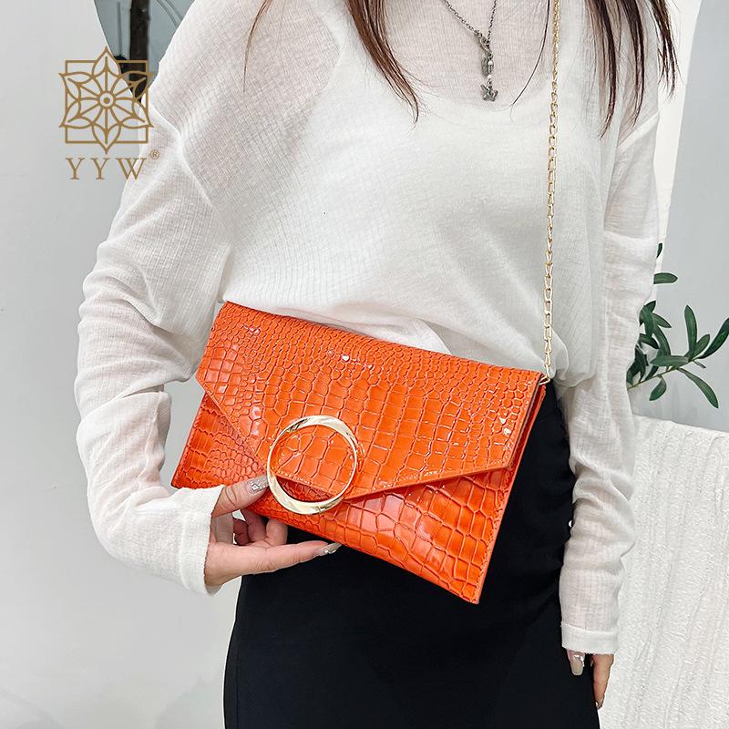 Alligator Envelope Clutch