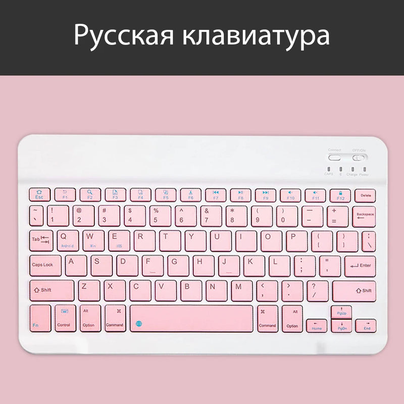 Android iOS Windows Extra Long Standby Bluetooth Wireless Keyboard - Multilingual