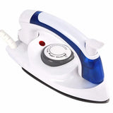 Folding Handle Electric Iron – Portable Mini Steam Dry Travel Iron