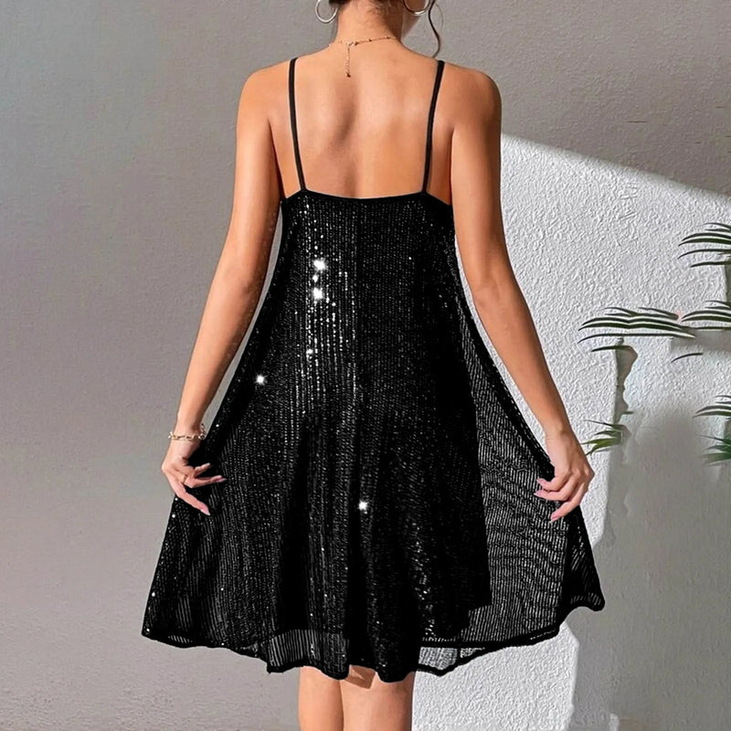 Elegant Sequins Cocktail Party Dresse