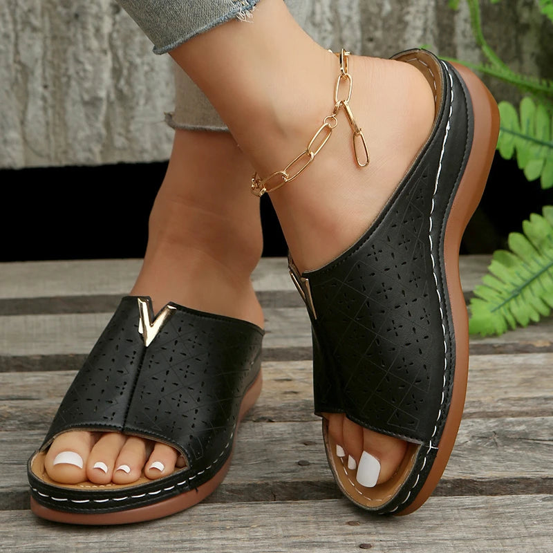 Wedge Sandals: Premium Orthopedic Open Toe Sandals