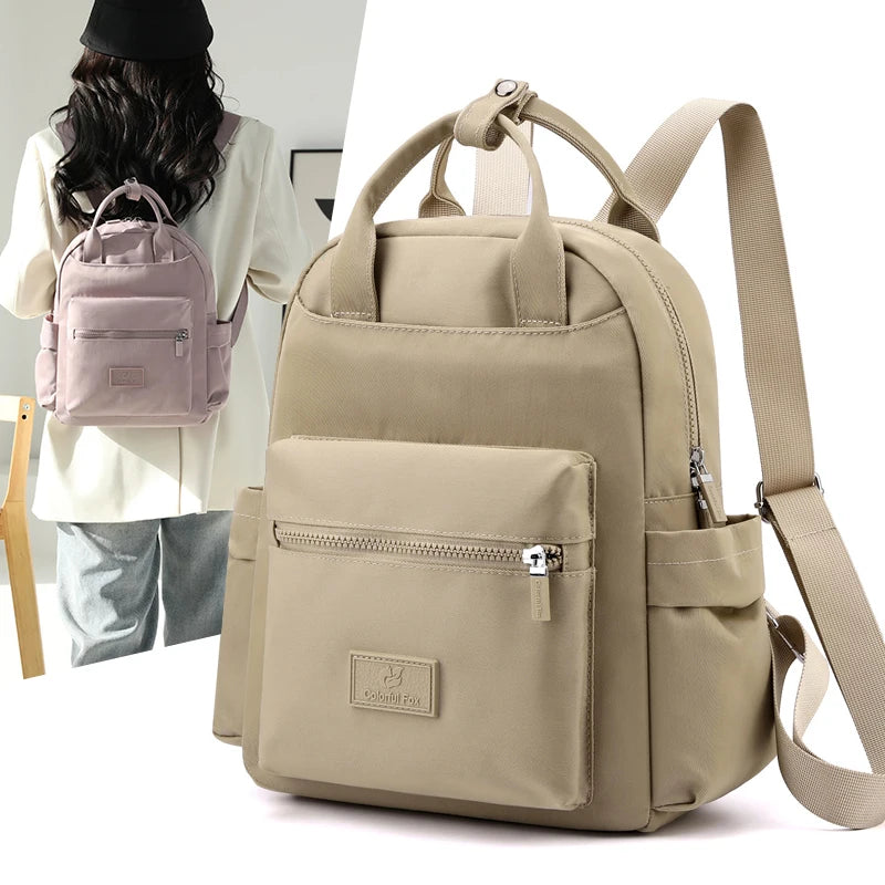 High Quality Women Laptop Backpack - Nylon Travel Bag