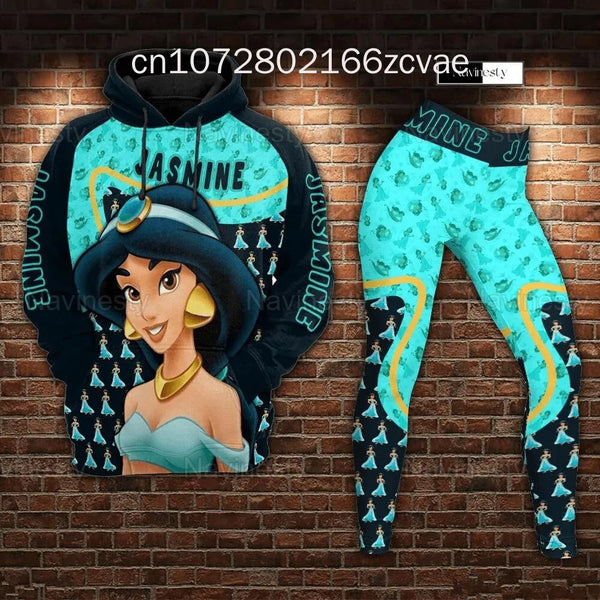 Princess Jasmine Leggings & Hoodie Set