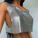 Metallic Sequin Tank Top