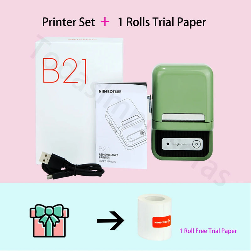 Niimbot B21 Wireless Thermal Label Printer