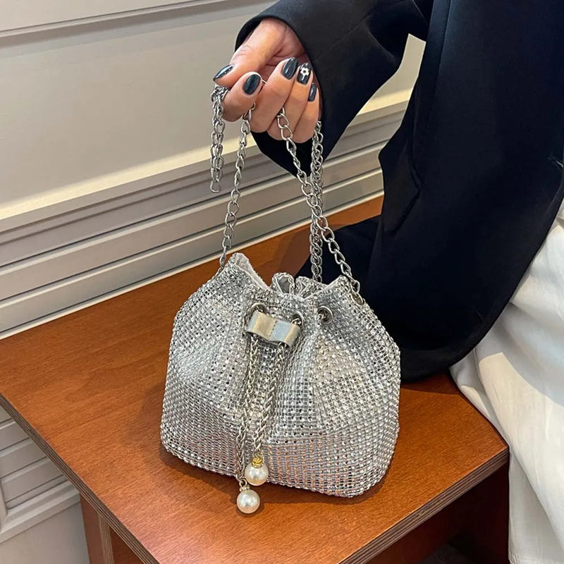 Diamond Bucket Bag