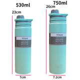 530/750ML Stainless Steel Outdoor Thermos Bottle – Large Capacity