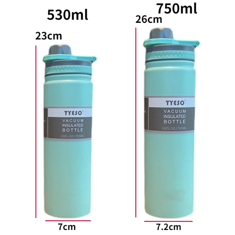 530/750ML Stainless Steel Outdoor Thermos Bottle – Large Capacity