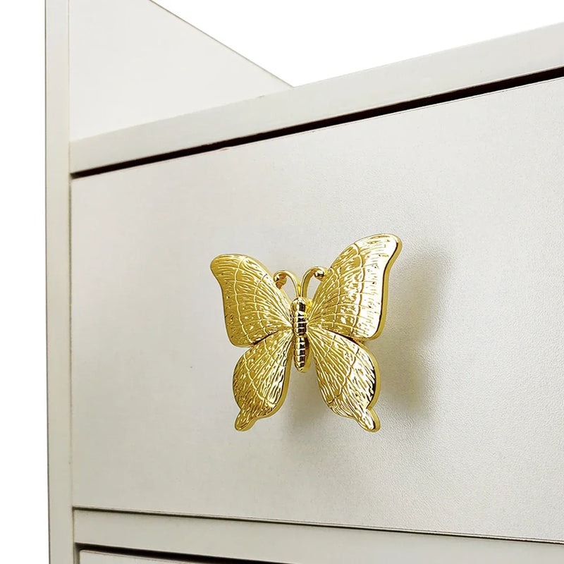 Butterfly Shape Furniture Cabinets Knobs