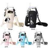 Water Bottle Carrier Bag with Adjustable Shoulder Strap