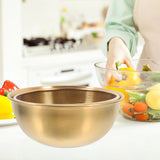 2Pcs Set Stainless Steel Vegetable Basin Rice Drain Sifter for Kitchen