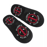 Deadpool Logo House Slippers