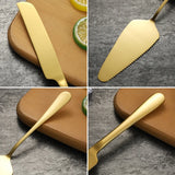 2 PCS/Set Stainless Steel Cake Knife