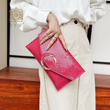 Alligator Envelope Clutch