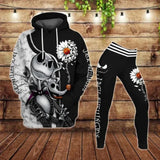 Nightmare Jack Skellington Hoodie and Leggings Yoga Pants Set