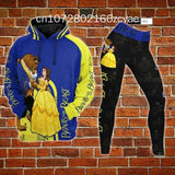 Beauty and The Beast Legging + Hoodie Set