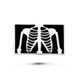 Orthopedics Bone Lapel Pin