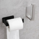 Stainless Steel Toilet Roll Holder - Self-Adhesive