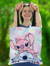 Stitch Disney Canvas Shoulder Bag