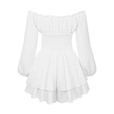 Ruffled Layered Chiffon Playsuit