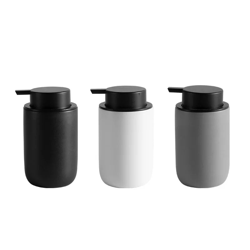 Nordic Ceramic Bathroom Liquid Soap Dispenser