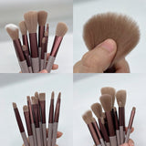 13 PCS Makeup Brushes Set – Eye Shadow & Foundation Women’s Cosmetic Brushes