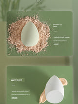 Wet and Dry Sponge Gourd Powder Puff Soft Cosmetic Egg