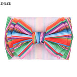 7" Big Double Layer Hair Bow