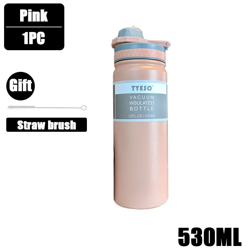 530/750ML Stainless Steel Outdoor Thermos Bottle – Large Capacity