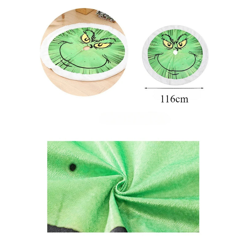 Grinch Tree Skirt